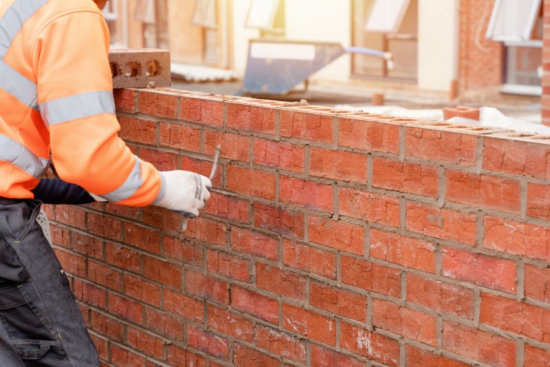 Brick Wall Installation in Norwalk, CT
